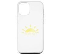 Carcasa para iPhone 12/12 Pro Amanecer Sereno Sol Minimalista Naturaleza Tranquila