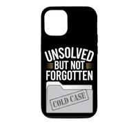 Carcasa para iPhone 12/12 Pro Amante del Crimen Verdadero y Amante del Misterio sin Resolver