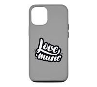 Carcasa para iPhone 12/12 Pro Amor Música Guión Elegante