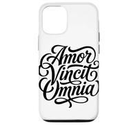 Carcasa para iPhone 12/12 Pro Amor Vincit Omnia El Amor Conquista Todo el día de San Valentín