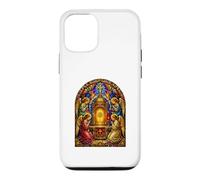 Carcasa para iPhone 12/12 Pro Ángeles En Sagrado Tabernáculo Catedral Gótica Icono Arte Oración