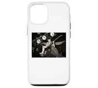 Carcasa para iPhone 12/12 Pro Angus Young ACDC Back Street Crawler Tour por Dick Barnatt