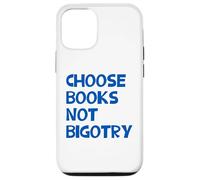 Carcasa para iPhone 12/12 Pro Anti-Racista Elige Libros No Bigotry Lector Feminista Lectura