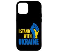 Carcasa para iPhone 12/12 Pro Apoyo a Ucrania - Estoy con Ucrania - Bandera de Ucrania