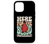 Carcasa para iPhone 12/12 Pro Aquí para el técnico de Laboratorio de flebotomía en Sangre Hematología