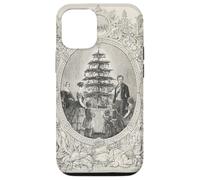 Carcasa para iPhone 12/12 Pro Árbol de Navidad en el Castillo de Windsor