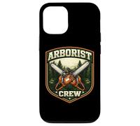 Carcasa para iPhone 12/12 Pro Arborist Crew Arboriculturist Team Tree Cutter Leñador