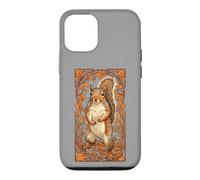 Carcasa para iPhone 12/12 Pro Ardilla Art Nouveau