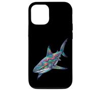 Carcasa para iPhone 12/12 Pro Arrecife Tiburón Océano Peces Vida Marina Acuario