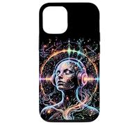 Carcasa para iPhone 12/12 Pro Arte Colorido Psicodélico Trance Rave