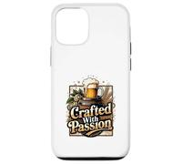 Carcasa para iPhone 12/12 Pro Arte Creativo del Concepto de elaboración de Cerveza impulsada por la pasión