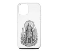 Carcasa para iPhone 12/12 Pro Arte de Nuada Celtic Silver Hand Warrior King Line