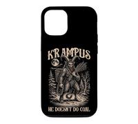 Carcasa para iPhone 12/12 Pro Arte Oscuro Krampus Leyenda Pagana Humor Negro De Invierno
