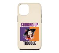 Carcasa para iPhone 12/12 Pro Arte Pinup Vintage de Brujas de Stirring Up Trouble