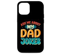 Carcasa para iPhone 12/12 Pro Ask Me About My Dad Jokes Funny Father's Day Dad Joke