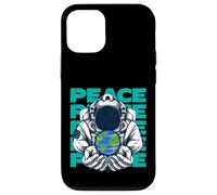 Carcasa para iPhone 12/12 Pro Astronaut Design World Peace Earth Planet Graphic
