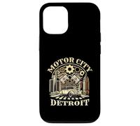 Carcasa para iPhone 12/12 Pro Automóviles de Recuerdo de Motor City Detroit Michigan Detroit