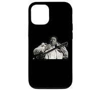 Carcasa para iPhone 12/12 Pro B.B. Rey del Blues y Guitarra Lucille por Dick Barnatt