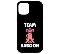 Carcasa para iPhone 12/12 Pro Baboons Animals Funny Little Baby Monkey Team Baboon