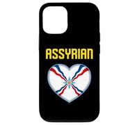 Carcasa para iPhone 12/12 Pro Bandera asiria Ashur, Emblema de Ashur, Siria Suryoyo, Siria, Irak