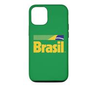 Carcasa para iPhone 12/12 Pro Bandera de Brasil Retro Brasileiro Brasil Bandera Verde Brasil Brasil