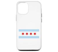 Carcasa para iPhone 12/12 Pro Bandera de Chicago Home Love Family Hombres Mujeres Niños Jóvenes
