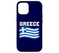 Carcasa para iPhone 12/12 Pro Bandera de Grecia Hellas Herencia Griega Orgullo Helénico
