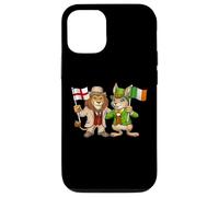 Carcasa para iPhone 12/12 Pro Bandera de Inglaterra e Irlanda Raíces inglesas Reino Unido