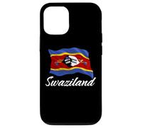 Carcasa para iPhone 12/12 Pro Bandera de Suazilandia Sudáfrica Hombres Mujeres Niños Eswatini
