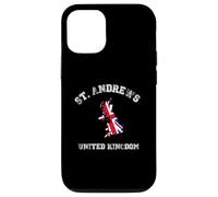 Carcasa para iPhone 12/12 Pro Bandera Envejecida del Reino Unido, Orgullo de San Andrés