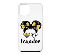 Carcasa para iPhone 12/12 Pro Bandiera dell'Ecuador Chica Orgogliosi Tifosi Ecuador