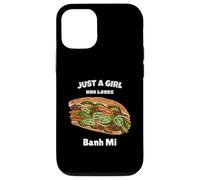 Carcasa para iPhone 12/12 Pro Banh Mi Vietnamese Sandwich Vietnam Comida Divertida Chicas Mujeres