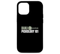 Carcasa para iPhone 12/12 Pro Banjo Pickology 101 Divertidos Jugadores de Banjo con música de Banjo