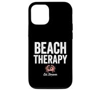 Carcasa para iPhone 12/12 Pro Beach Therapy Crab Ocean Summer Vacation