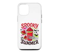 Carcasa para iPhone 12/12 Pro Bebida de Mano Spooky Summer Watermelon Skeleton