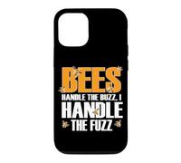 Carcasa para iPhone 12/12 Pro Bees Handle The Buzz I Handle The Fuzz