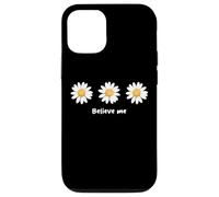 Carcasa para iPhone 12/12 Pro Believe me Daisy Plant Peace Love Smile Daisy Flower