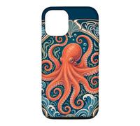 Carcasa para iPhone 12/12 Pro Belle Epoque Pulpo Vintage Ocean Art