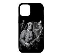 Carcasa para iPhone 12/12 Pro Benjamin Franklin Rock & Roll Guitar Vintage Music Lover