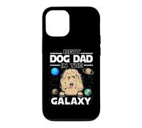 Carcasa para iPhone 12/12 Pro Best Dog Dad In The Galaxy Goldendoodle Puppy Dogs Lovers