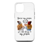 Carcasa para iPhone 12/12 Pro Best Friend You Are My Person You Will Always Be My Personson