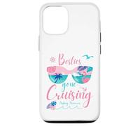 Carcasa para iPhone 12/12 Pro Besties Gone Cruising Matching Womens Girls Cruise