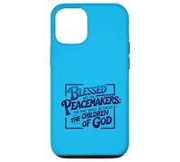 Carcasa para iPhone 12/12 Pro Bienaventuranzas. versículo de la Biblia, Cita Positiva