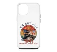 Carcasa para iPhone 12/12 Pro Big Boy 4014 Locomotora de Vapor Vintage Americano
