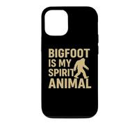 Carcasa para iPhone 12/12 Pro Bigfoot Is My Spirit Animal Funny Sasquatch Retro Design