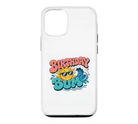 Carcasa para iPhone 12/12 Pro Birthday Bum | Retro Groovy Sun Ocean Beach Summer