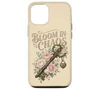 Carcasa para iPhone 12/12 Pro Bloom In Chaos Vintage Key Roses Floral Cita
