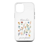 Carcasa para iPhone 12/12 Pro Bloom Where You Are Planted Gardening Floral Motivational