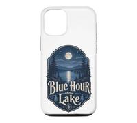 Carcasa para iPhone 12/12 Pro Blue Hour at The Lake Badge Lakecore Aesthetic