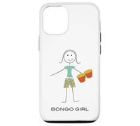 Carcasa para iPhone 12/12 Pro Bongo Divertido para Mujer, Regalos para Chicas músicas